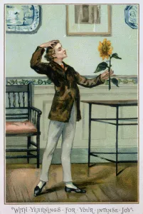 With Yearnings For Your Intense Joy, Victorian Christmas Card With Yearnings For Your Intense Joy, Victorian Christmas Card