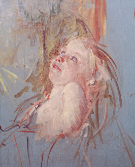 Young Child in its Mothers Arms (oil on canvas) Young Child in its Mothers Arms (oil on canvas)
