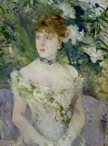 Young girl in a ball gown, 1879 (oil on canvas) Young girl in a ball gown, 1879 (oil on canvas)