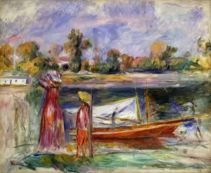 Young Girls in Argenteuil; Jeune Filles a Argenteuil, c. 1896 (oil on canvas) Young Girls in Argenteuil; Jeune Filles a Argenteuil, c. 1896 (oil on canvas)