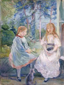 Young Girls at the Window, 1892 (oil on canvas) Young Girls at the Window, 1892 (oil on canvas)