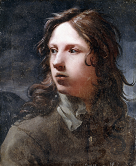 A Young Man, bust length, in a Grey Jacket, (oil on unlined canvas) A Young Man, bust length, in a Grey Jacket, (oil on unlined canvas)