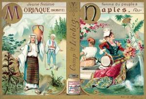 Young Morlach woman of Dalmatia and Neapolitan woman (chromolitho) Young Morlach woman of Dalmatia and Neapolitan woman (chromolitho)