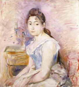 Young Woman in a Blue Corset; Jeune Fille au Corset Bleu, 1891 (oil on canvas) Young Woman in a Blue Corset; Jeune Fille au Corset Bleu, 1891 (oil on canvas)