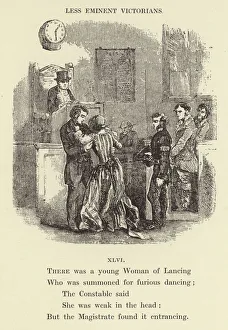 There was a young Woman of Lancing (engraving) There was a young Woman of Lancing (engraving)