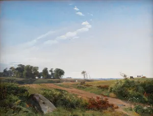 Zealand Landscape. Open Country in North Zealand, 1842 (oil on canvas) Zealand Landscape. Open Country in North Zealand, 1842 (oil on canvas)