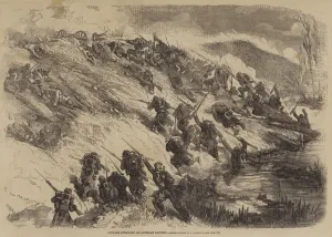 Zouaves attacking an Austrian Battery (engraving) Zouaves attacking an Austrian Battery (engraving)