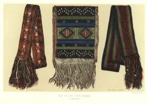 Zuni Sashes (colour litho) Zuni Sashes (colour litho)