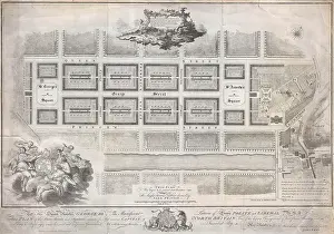 Prints of 1768, James Craig Map of New Town, Edinburgh, Scotland, First Plan of New Town Heritage Site Prints: James Craig's 1768 New Town Print, Edinburgh Scotland