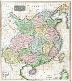 Maps Gallery: 1815, Thomson Map of China and Formosa, Taiwan, John Thomson, 1777 - 1840, was a