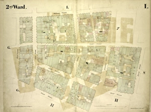 Pearl Street Gallery: 2nd Ward. Plate: I Map bounded by William Street, Beekman Street, Gold Street, Ferry