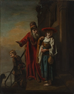 Abraham Dismissing Hagar Ishmael 1653 Oil canvas Abraham Dismissing Hagar Ishmael 1653 Oil canvas