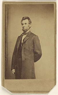 Abraham Lincoln standing arm back Studio Mathew B Abraham Lincoln standing arm back Studio Mathew B