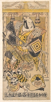 Actor Ichikawa Danjuro II Samuri Edo period 1615-1868 Actor Ichikawa Danjuro II Samuri Edo period 1615-1868
