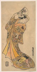 Actor Nakamura Shichisaburo II 1703-1774 Woman Actor Nakamura Shichisaburo II 1703-1774 Woman