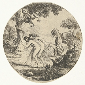 Adam Eve Expelled Paradise 18th-19th century Adam Eve Expelled Paradise 18th-19th century