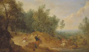 Adam Frans van der Meulen Riders attacked Ford Adam Frans van der Meulen Riders attacked Ford