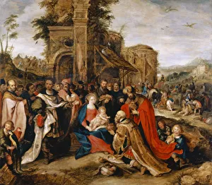 Adoration Magi 1632 oil oak wood 103 x 117 cm Adoration Magi 1632 oil oak wood 103 x 117 cm