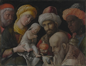 Adoration Magi Andrea Mantegna Italian Paduan Adoration Magi Andrea Mantegna Italian Paduan