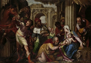 The Adoration of the Magi, Paolo Farinati, c. 1585 The Adoration of the Magi, Paolo Farinati, c. 1585