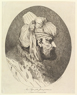 Aga Janizaries July 19 1779 Etching touches stippling Aga Janizaries July 19 1779 Etching touches stippling
