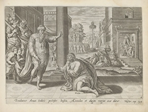 Ahasuerus gives ring Haman Van Ahasueros Coninginne Esther Ahasuerus gives ring Haman Van Ahasueros Coninginne Esther