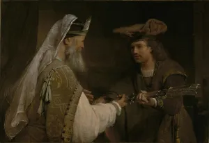 Ahimelech Giving Sword Goliath David Aert de Gelder Ahimelech Giving Sword Goliath David Aert de Gelder