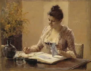 Albert Edelfelt Lady Writing Letter Lady writing letter Albert Edelfelt Lady Writing Letter Lady writing letter
