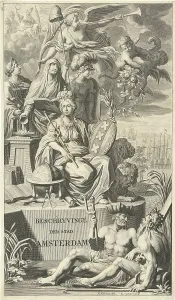 Allegorical representation Amsterdam Title page Allegorical representation Amsterdam Title page