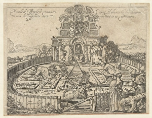 Allegory of the unreliability of Spain and the freedom and prosperity of the Seven Allegory of the unreliability of Spain and the freedom and prosperity of the Seven