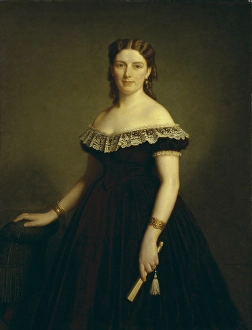 Amalia Lindegren Jane Cederlund painting 1869 Amalia Lindegren Jane Cederlund painting 1869