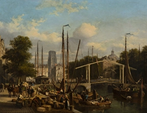 Andries Scheerboom View Leuvehaven north Rotterdam Andries Scheerboom View Leuvehaven north Rotterdam