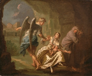 The Angel of Mercy, Joseph Highmore, 1692-1780, British The Angel of Mercy, Joseph Highmore, 1692-1780, British