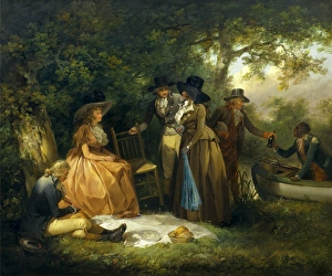 The Anglers Repast A Luncheon Party, George Morland, 1763-1804, British The Anglers Repast A Luncheon Party, George Morland, 1763-1804, British