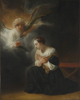 Annunciation Death Virgin ca 1670 Oil canvas Annunciation Death Virgin ca 1670 Oil canvas
