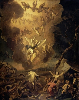 Annunciation to the Shepherds, Abraham Danielsz. Hondius, 1663 Annunciation to the Shepherds, Abraham Danielsz. Hondius, 1663