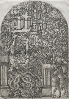 Apocalypse Fall Babylon Jean Duvet French 1485-1561 Apocalypse Fall Babylon Jean Duvet French 1485-1561