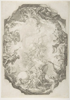 Apotheosis Saint Project Ceiling 18th century Apotheosis Saint Project Ceiling 18th century