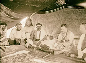 Aref el Aref Bedouin sheikhs Photo John D Whiting Aref el Aref Bedouin sheikhs Photo John D Whiting
