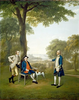 Arthur Devis (British, 1712 - 1787), Arthur Holdsworth Conversing with Thomas Taylor Arthur Devis (British, 1712 - 1787), Arthur Holdsworth Conversing with Thomas Taylor