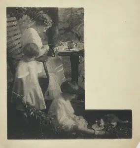 Artist Daughter Hermine Children Tea Gertrude Kasebier Artist Daughter Hermine Children Tea Gertrude Kasebier