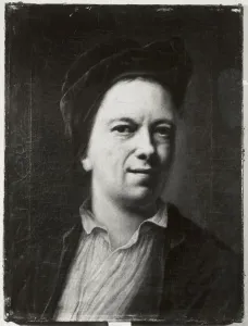 Attributed Balthasar Denner Portrait Man Self-portrait Attributed Balthasar Denner Portrait Man Self-portrait