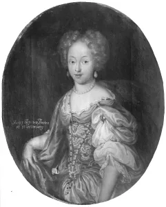 Attributed David von Krafft Princess Eleonora Dorothea Attributed David von Krafft Princess Eleonora Dorothea