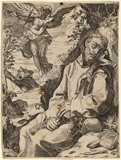 Attributed to Francesco Carracci after Agostino Carracci (Italian, c. 1595 - 1622) Attributed to Francesco Carracci after Agostino Carracci (Italian, c. 1595 - 1622)