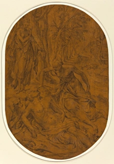 Attributed to Frans Floris I (Flemish, c. 1519 - 1570), Diana and Endymion, c. 1560 Attributed to Frans Floris I (Flemish, c. 1519 - 1570), Diana and Endymion, c. 1560
