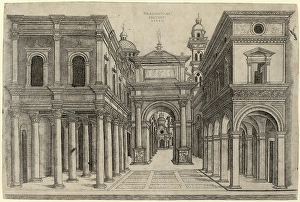 Attributed to Zoan Andrea after Donato Bramante (Italian, active c Attributed to Zoan Andrea after Donato Bramante (Italian, active c