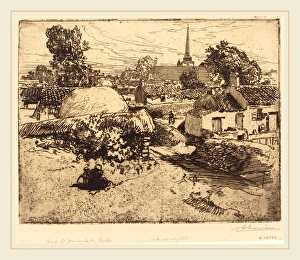 Auguste Lepere (French, 1849-1918), View of St Auguste Lepere (French, 1849-1918), View of St