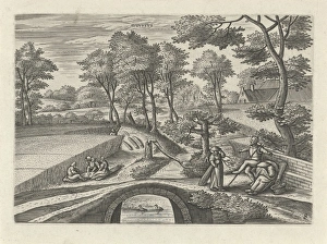 Augustus, Julius Goltzius, Gillis Mostaert I, Claes Jansz. Visscher II, c. 1560 - 1595 Augustus, Julius Goltzius, Gillis Mostaert I, Claes Jansz. Visscher II, c. 1560 - 1595