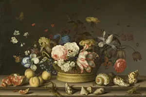 Balthasar van der Ast Life Basket Flowers flower basket Balthasar van der Ast Life Basket Flowers flower basket