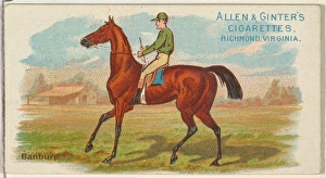 Banburg World Racers series N32 Allen & Ginter Cigarettes Banburg World Racers series N32 Allen & Ginter Cigarettes